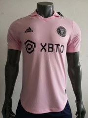 Player Version 2022-23 Inter Miami CF Home Pink Thailand Soccer Jersey AAA-308/703