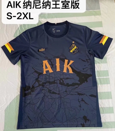 2022-23 AIK SONY Black Thailand Soccer jersey AAA-709