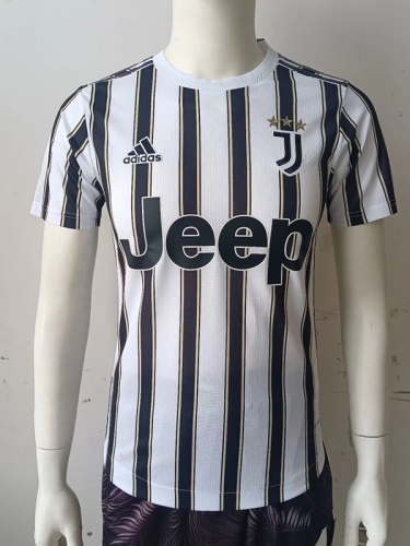 Player Version 2022-23 Juventus Home White& Black Thailand Soccer Jersey AAA-807