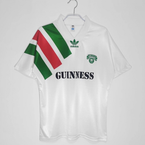 1992-1994 Retro Version Cork City Home White Thailand Soccer Jersey-710