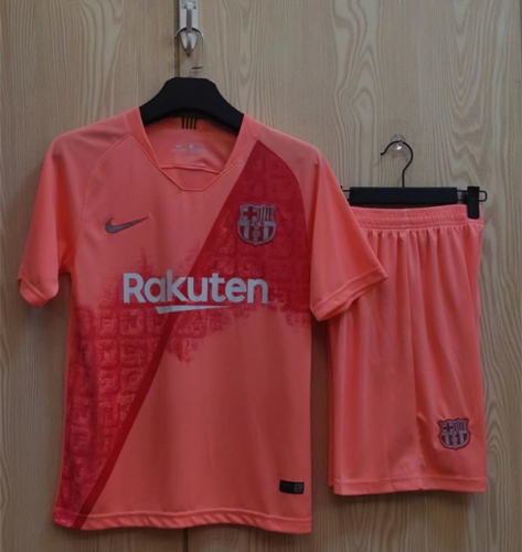 2019/20 Barcelona Pink Soccer Uniform-TJ