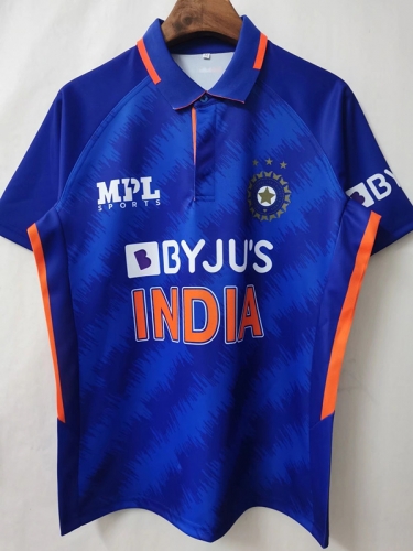 2020-2021 India Blue Thailand Rugby Shirts-805