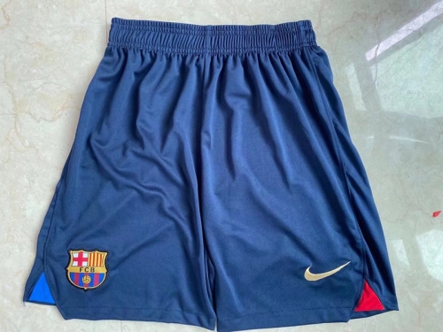 2022-23 Barcelona Home Blue Thailand Soccer Shorts-509