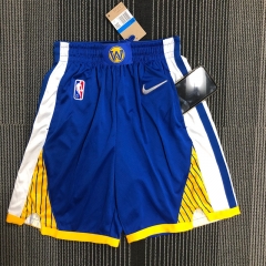 75th Commemorative Edition Golden State Warriors Blue Shorts-311