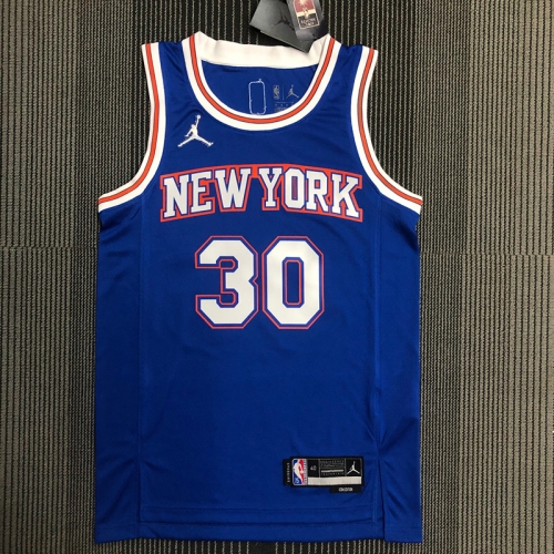 75th Limited Feiren Version New York Kinicks NBA Blue #30 Jersey-311