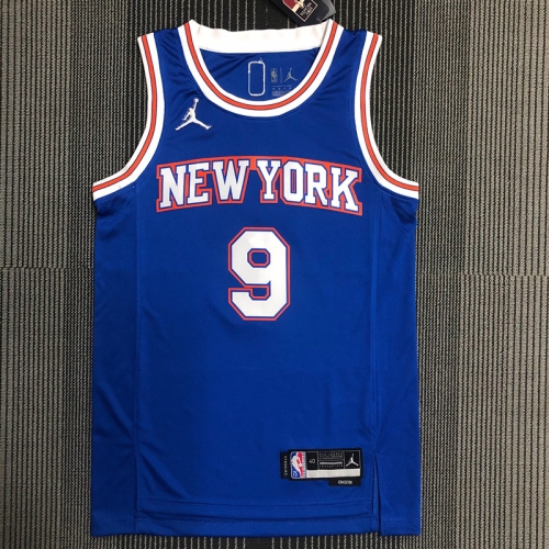 75th Limited Feiren Version New York Kinicks NBA Blue #9 Jersey-311