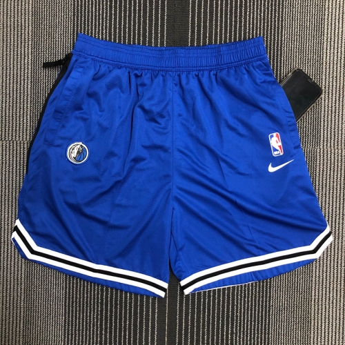 Dallas Mavericks Blue NBA Training Shorts-311