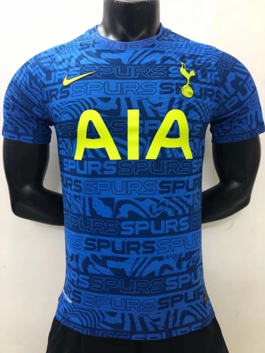 Player Version 2022-23 Tottenham Hotspur Blue Thailand Soccer Jersey AAA-168