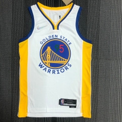 75th Mexico Limited Version NBA Golden State Warriors White #95 Jersey-311