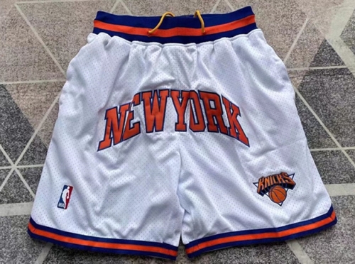 New York Kinicks NBA White Jersey-805