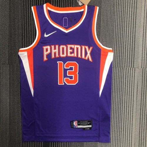 75th Commemorative Edition Phoenix Suns NBA Purple #13 Jersey-311