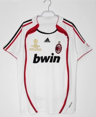 2006-07 Retro Version AC Milan Away White Thailand Soccer Jersey AAA-710/503