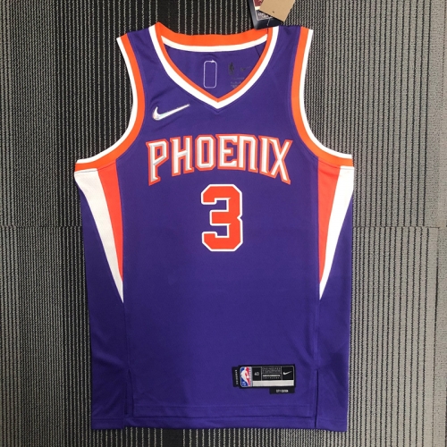 75th Commemorative Edition Phoenix Suns NBA Purple #3 Jersey-311