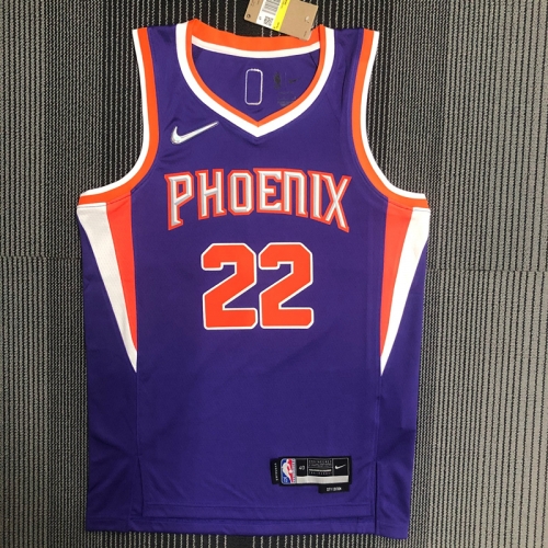 75th Commemorative Edition Phoenix Suns NBA Purple #22 Jersey-311