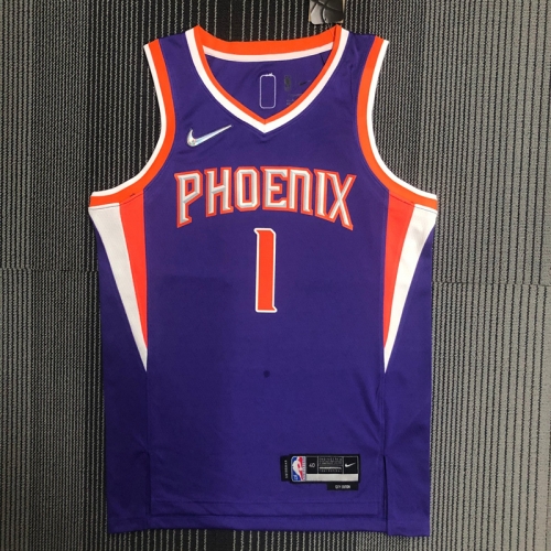 75th Commemorative Edition Phoenix Suns NBA Purple #1 Jersey-311
