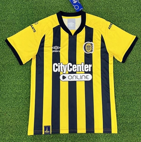 2022-23 Rosario Central Home Yellow Thailand Soccer Jersey AAA-320