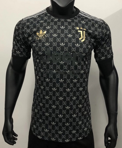 Player Version 2022-23 Juventus Black Thailand Soccer Jersey AAA-807/2100