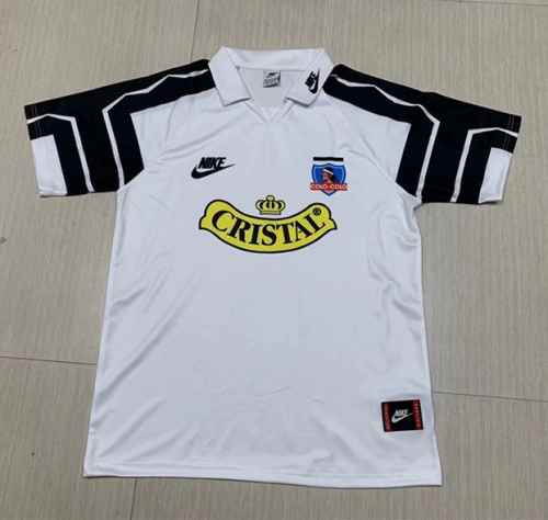 95 Retro Version Colo-Colo Home White Thailand Soccer Jersey AAA-1119/301