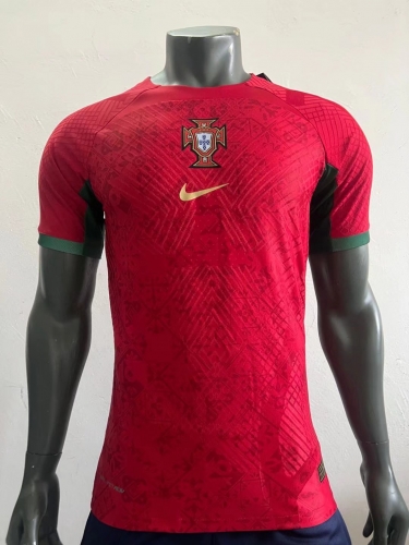 2022-23 Special Version Portugal Home Red Thailand Soccer Jersey AAA-703