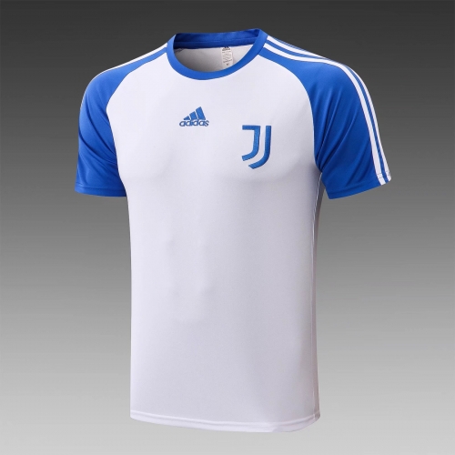 2021/2022 Juventus FC White Short-Sleeve Thailand Soccer Tracksuit Top-815
