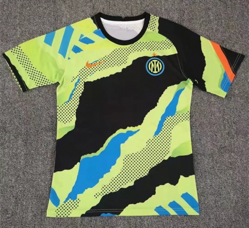 2022-23 Inter Milan Light Green Thailand Soccer Training Jersey AAA-709