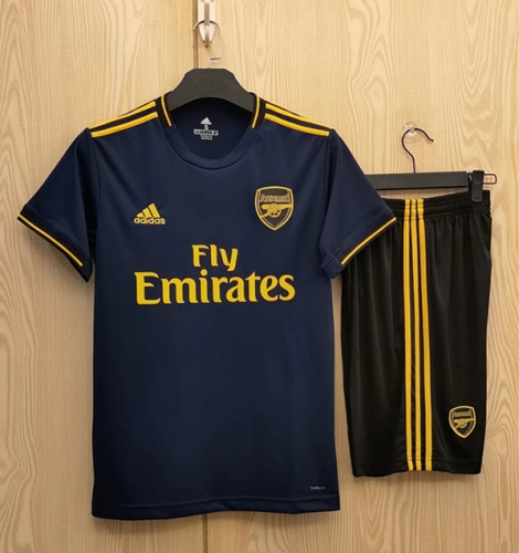 2020-2021 Arsenal Blue Soccer Uniform-TJ