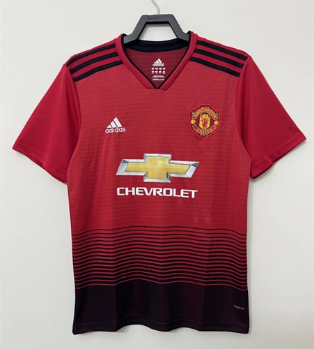 1819 Retro Version 2022/23 Manchester United Home Red Thailand Soccer Jersey AAA-811/710