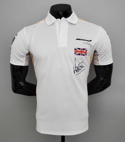 2021-2022 White #4 Formula One Racing Jersey-805