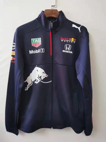 (Size S-3XL) 2021-2022 Red Ｂull Round Formula One Jacket Racing Top-805