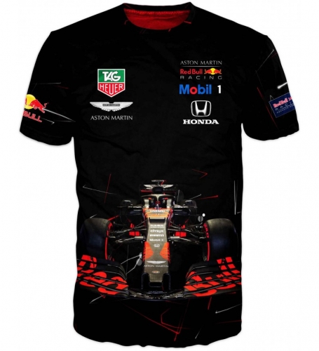 2021/22 Red Bull Royal Blue Formula One Racing Shirts-805