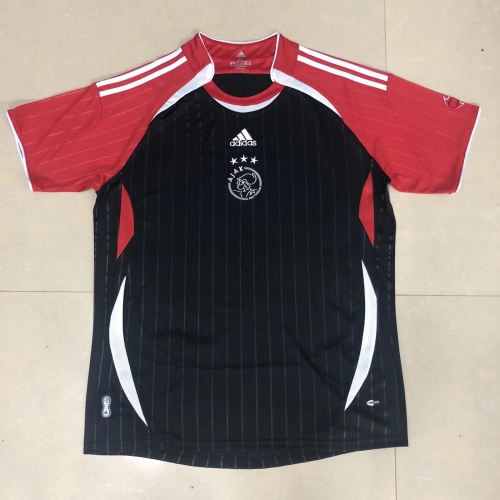 06-07 Retro Version Ajax Black Thailand Soccer Jerseys AAA-522