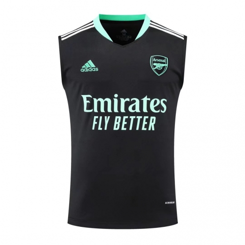 2021-22 Arsenal Black Training Thailand Soccer Jerset Vest-418