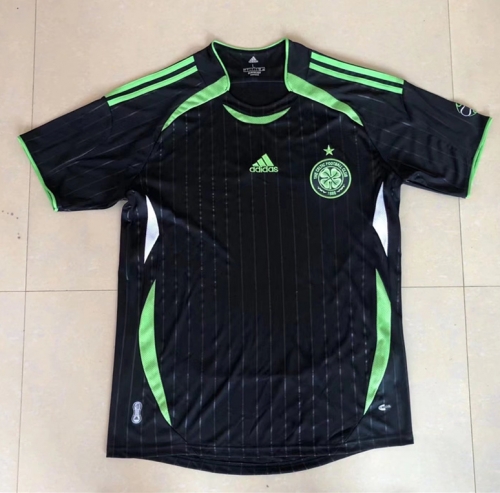 06-07 Retro Verison Celtic Black Thailand Soccer Jersey AAA-522