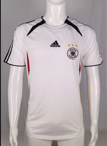 06 Retro Version Germany White Thailand Soccer Jersey AAA-503/710
