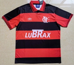 92-93 Retro Version CR Flamengo Home Red & Black Thailand Soccer Jersey AAA-2041