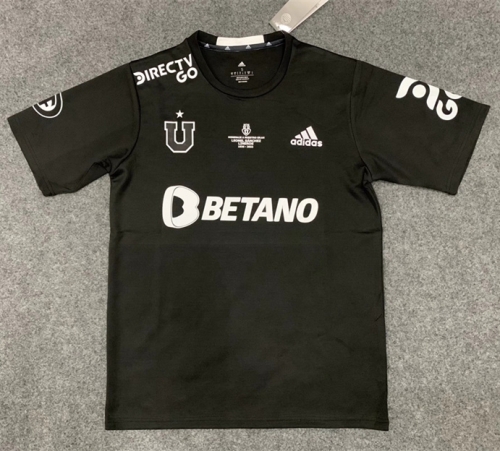 2022-2023 Universidad de Chile 2nd Away Black Thailand Soccer Jersey-36