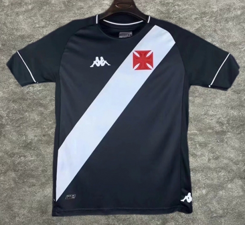 Retro Version CR Vasco da Gama Black Thailand Soccer Jersey AAA-711