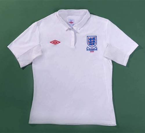 2010 Retro Verison England Home White Thailand Soccer Jersey AAA-2041