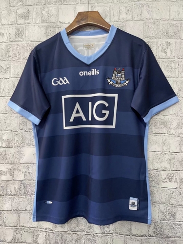 2022 GAA Blue & Black Rugby Shirts-805