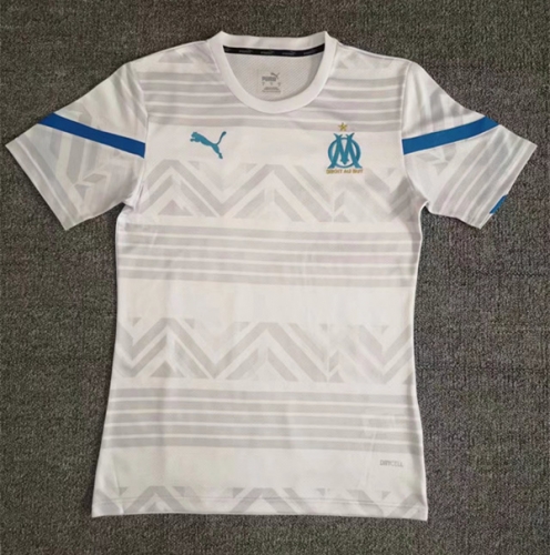 2022-23 Olympique de Marseille White Training Thailand Soccer Jersey AAA-709