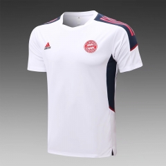 2022/23 Bayern München White Shorts-Sleeve Thailand Soccer Jersey-815