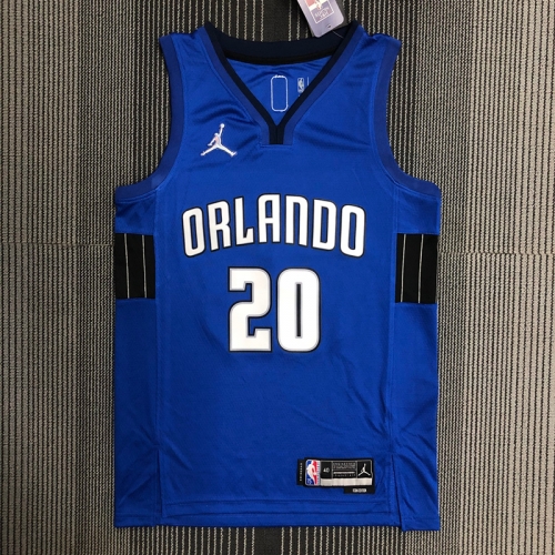 75th Commemorative Edition NBA Orlando Magic Blue #20 Jersey-311