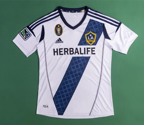 2012 Retro Version Los Angeles Galaxy Home White Thailand Soccer Jersey AAA-1041/710