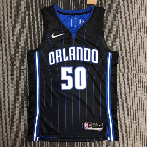 75th Commemorative Edition NBA Orlando Magic Black #50 Jersey-311