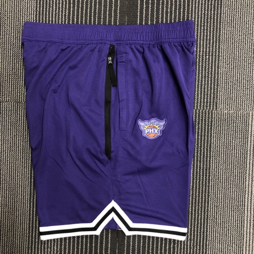 Phoenix Suns Purple NBA Shorts-311