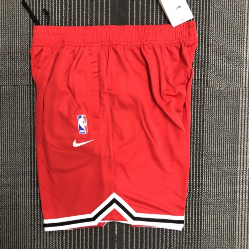 2201 Chicago Bull Red NBA Shorts-311