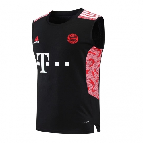 2022/23 Bayern München Black Thailand Soccer Training Jersey Vest-418