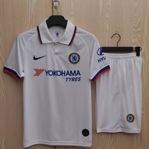 2020-2021 Chelsea White Soccer Uniform-TJ