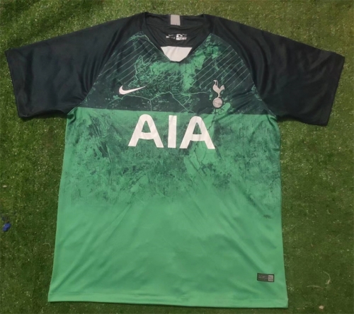 18-19 Retro Version Tottenham Hotspur Away Green Thailand Soccer Jersey AAA-TY