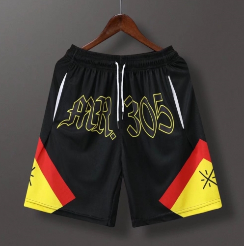 2021/22 YXYF Wade Jonited Black & Yellow Fashion Shorts-AX